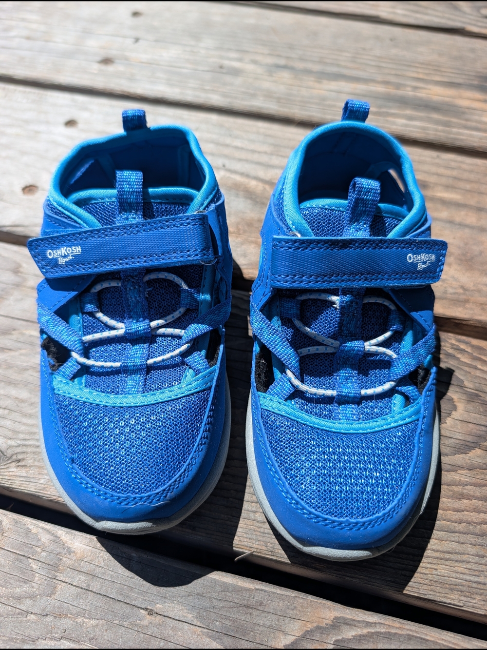 OshKosh B'gosh Blue Kids Athletic Sneakers